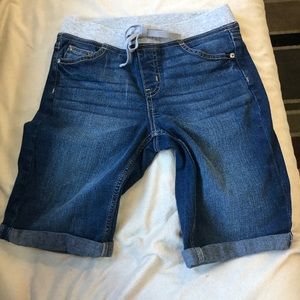 Girls Justice denim Bermuda shorts
